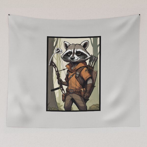 Item preview, Raccoon Archer designed and sold by AMERICANCHEEZ.