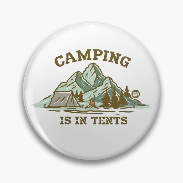 Item preview, CAMPING IN TENTS designed and sold by TODD GOLDMAN.