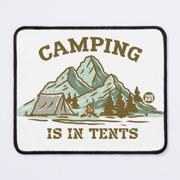 Item preview, CAMPING IN TENTS designed and sold by TODD GOLDMAN.