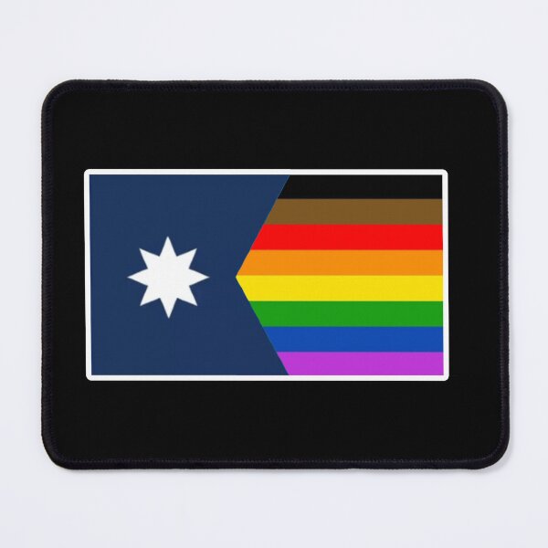 Item preview, New Minnesota Flag LGBTQ Black Brown Pride Flag designed and sold by brizodesign.