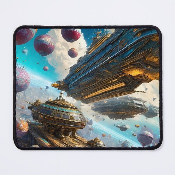 Item preview, The Fleet Returns - Science Fantasy  designed and sold by Delerat7.