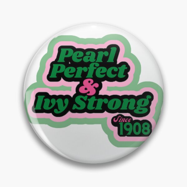 Item preview, Pearl Perfect & Ivy Strong - Green Outline designed and sold by WhyIsSherriSo.