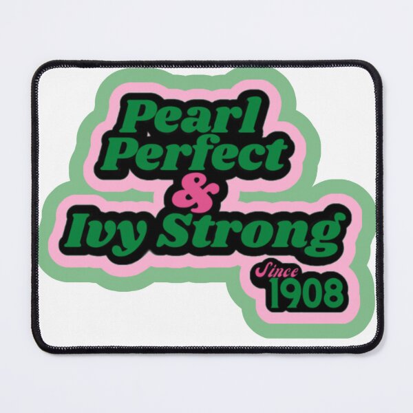 Item preview, Pearl Perfect & Ivy Strong - Green Outline designed and sold by WhyIsSherriSo.