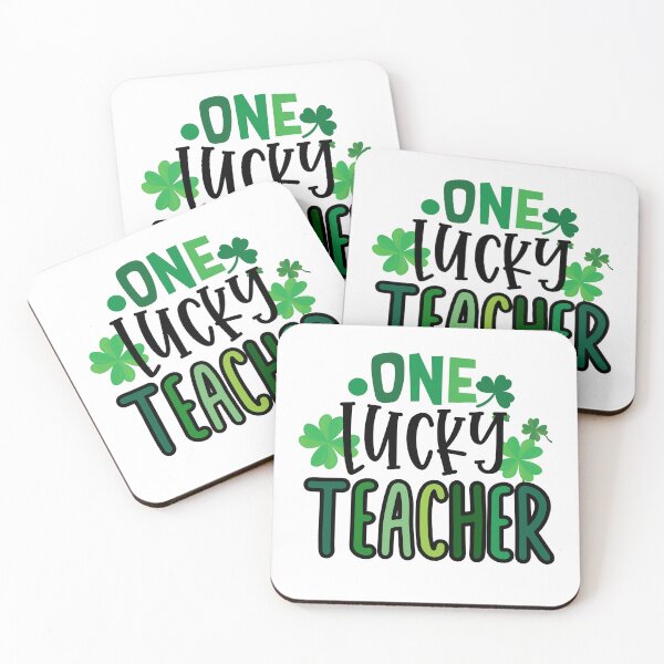 Item preview, Lucky Teacher St Patricks Day designed and sold by CheekyChimpCo.