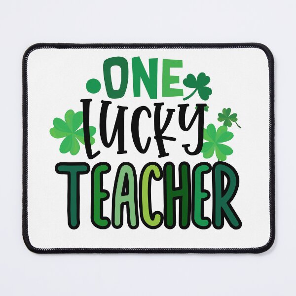 Item preview, Lucky Teacher St Patricks Day designed and sold by CheekyChimpCo.