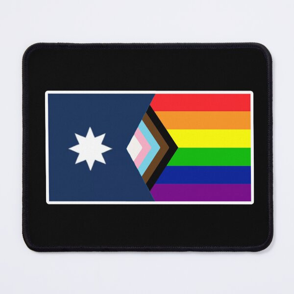 Item preview, New Minnesota Flag LGBTQ Modern Pride Flag designed and sold by brizodesign.