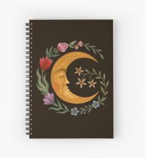Midsummer Moon Spiral Notebook