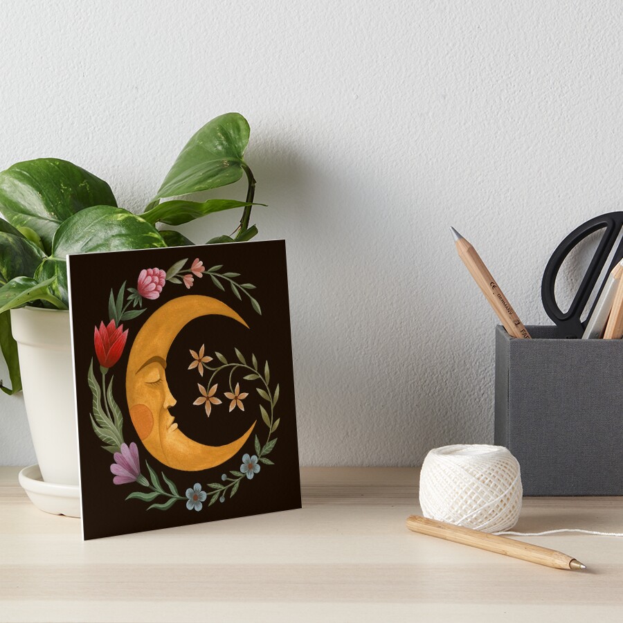 Midsummer Moon Art Board Print
