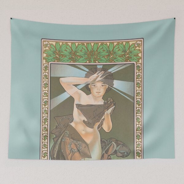Item preview, The Morning Star, by Alphonse Mucha. HIGH DEFINITION designed and sold by MINDTHECHERRY.
