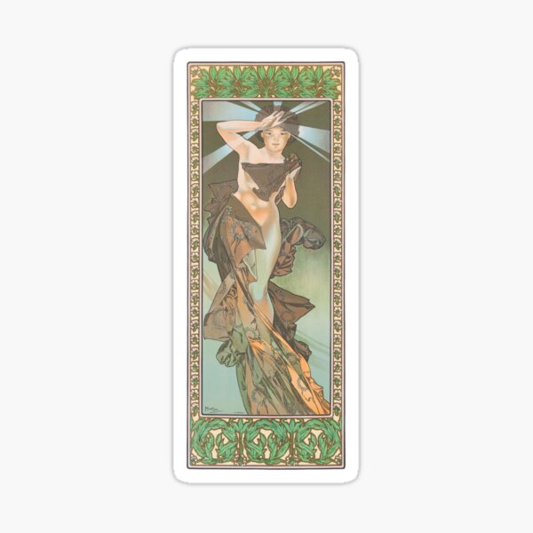 Item preview, The Morning Star, by Alphonse Mucha. HIGH DEFINITION designed and sold by MINDTHECHERRY.