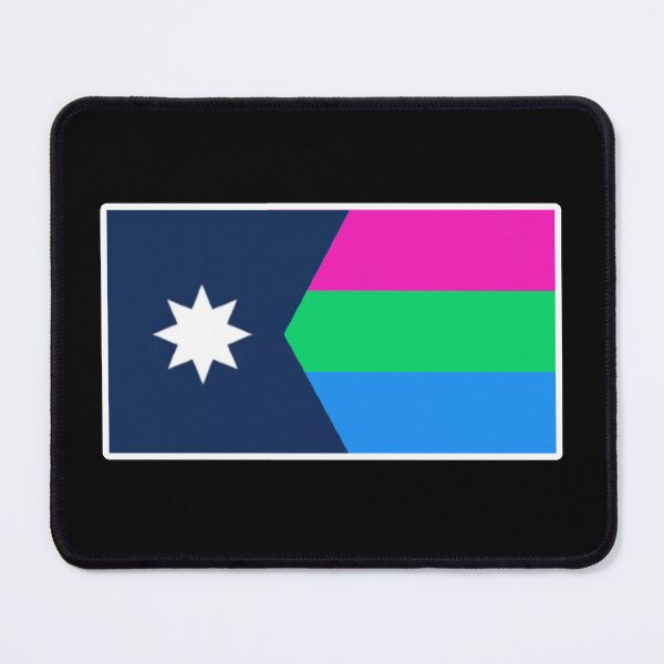 Item preview, New Minnesota Flag LGBTQ Polygender Pride Flag designed and sold by brizodesign.