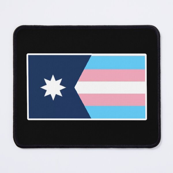Item preview, New Minnesota Flag LGBTQ Trans Pride Flag designed and sold by brizodesign.