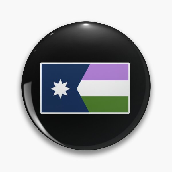 Item preview, New Minnesota Flag LGBTQ Genderqueer Pride Flag designed and sold by brizodesign.