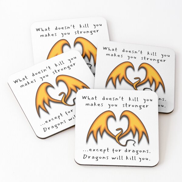 Item preview, Dragons Will Kill You designed and sold by Fair-Scribes.