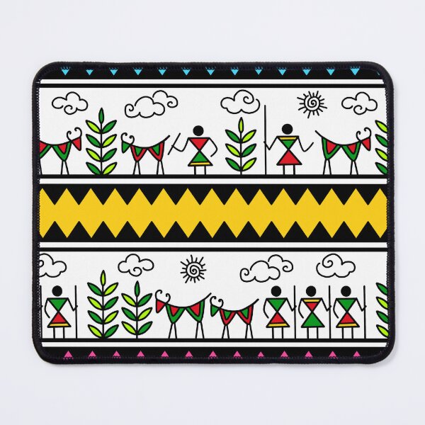 Item preview, Tribal Folk Pattern designed and sold by Charmy Design.