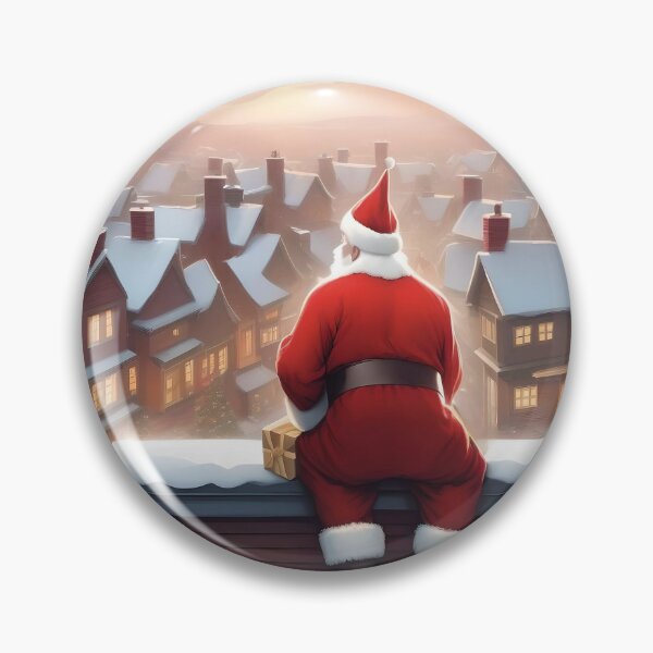 Artikelvorschau, FROHE WEIHNACHTEN – Der Weihnachtsmann scannt die Stadt entworfen und verkauft von ChezVirge.