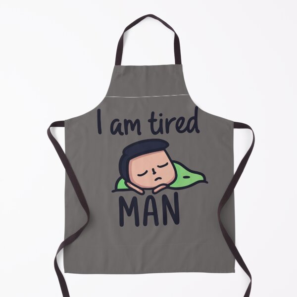 Item preview, I am tired man Graphic Text Design designed and sold by Pawel Oska.