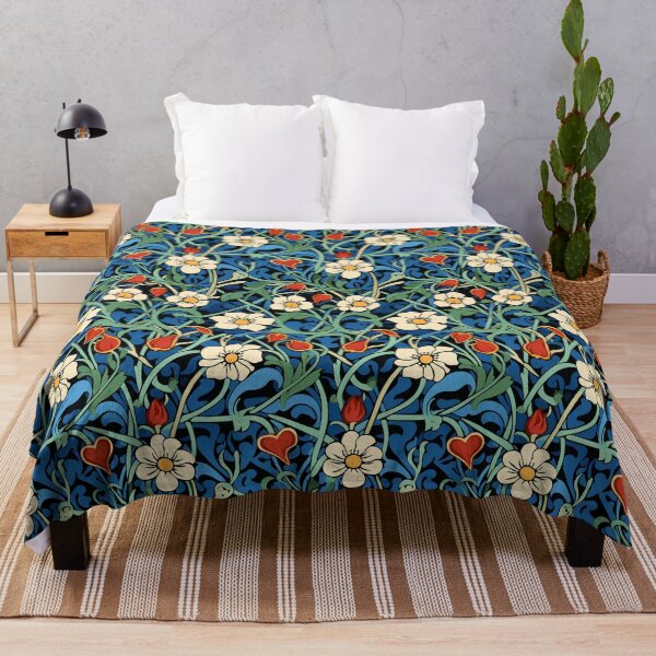 Item preview, Art Deco Nouveau Inspired Floral Tapestry designed and sold by digitalvintage.