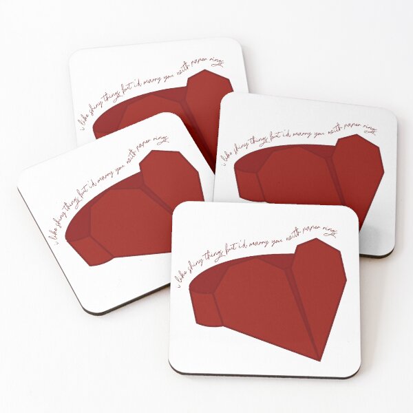 Item preview, PAPER RING RED designed and sold by fuegoVerde.