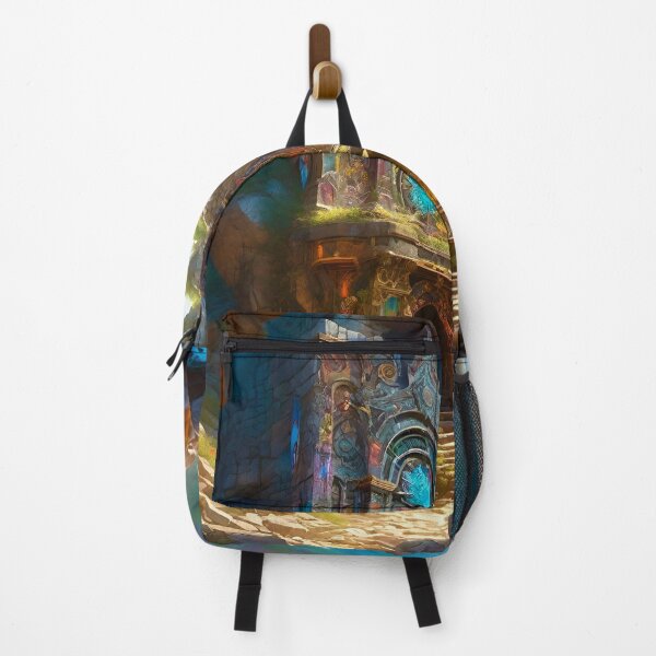Item preview, Mountain Temple - Surreal Fantasy Art designed and sold by Delerat7.