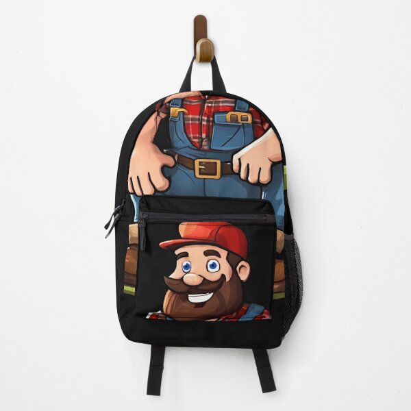 Item preview, Woodcutter on the Branch in a flannel shirt designed and sold by Aquillashop.