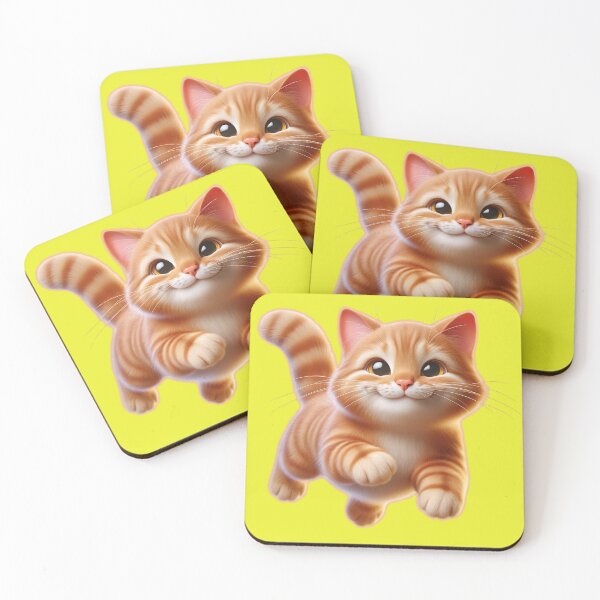 Item preview, Adorable Redhead Tabby Kitten - Cute Feline Illustrations and Whimsical Design No.4 designed and sold by Nathalymx.