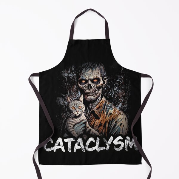 Item preview, Cataclysm - Apocalyptic Companion - Zombie and Cat Artwork designed and sold by SRZT.