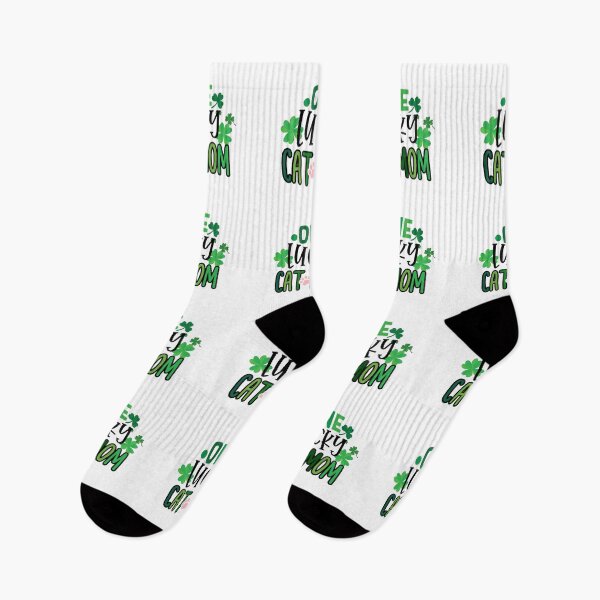 Item preview, Lucky Cat Mom St Patricks Day designed and sold by CheekyChimpCo.