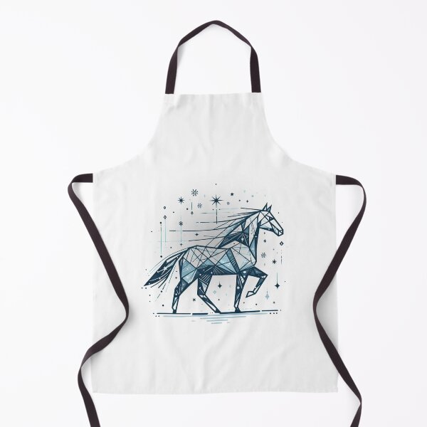 Item preview, Geometric Horse designed and sold by MusesWhispers.