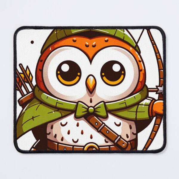 Item preview, Feathered Archer - Brave Owl Warrior designed and sold by dungeonwarriors.