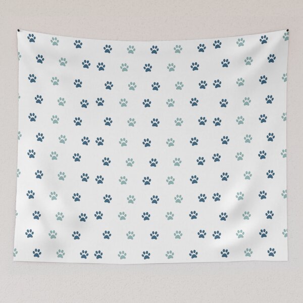 Item preview, Cute dog paws blue designed and sold by Freya Store.