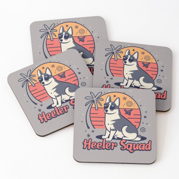 Item preview, funny Blue heeler squad designed and sold by Moad Fahim.