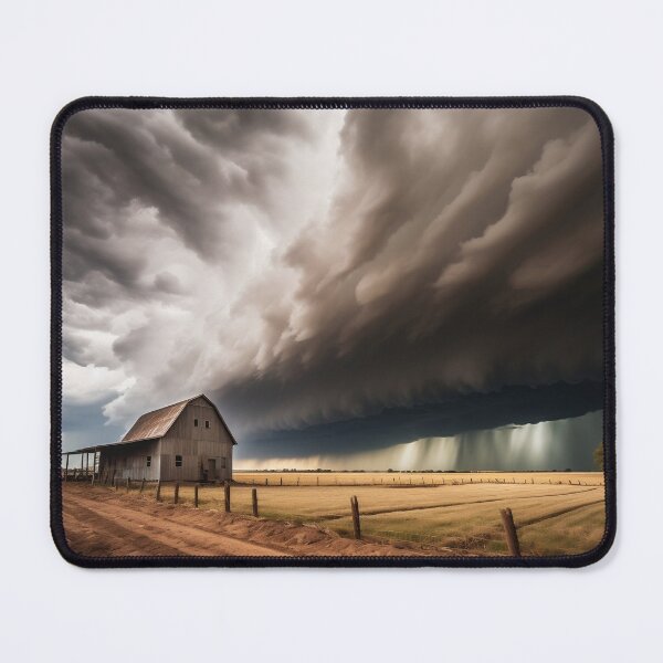 Item preview, Tornado in the desert of Colorado with stormy sky - Landscape photography designed and sold by TheArtistOf2022.