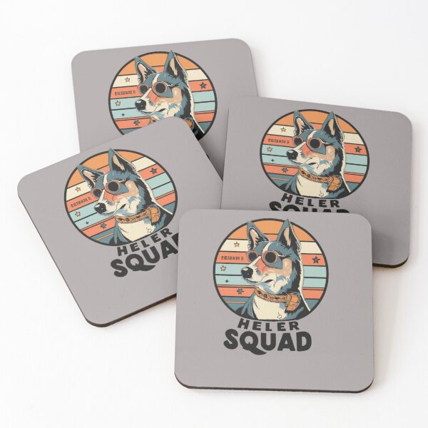 Item preview,  funny Blue heeler squad designed and sold by Moad Fahim.
