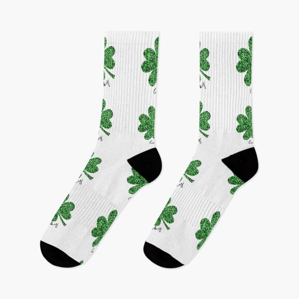 Item preview, Glitter Shamrock St Patricks Day designed and sold by CheekyChimpCo.