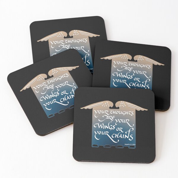 Item preview, Your Thoughts are your Wings or your Chains designed and sold by Jacqueline  Shuler.