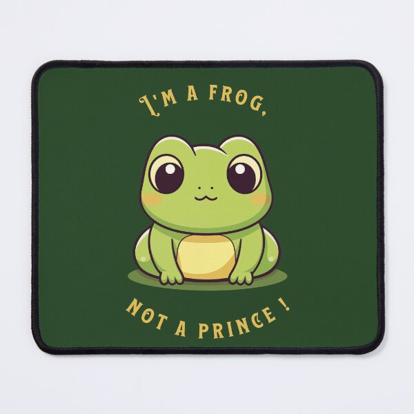 Item preview, Funny Frog: I'm a frog, not a prince! designed and sold by lolodrawing.