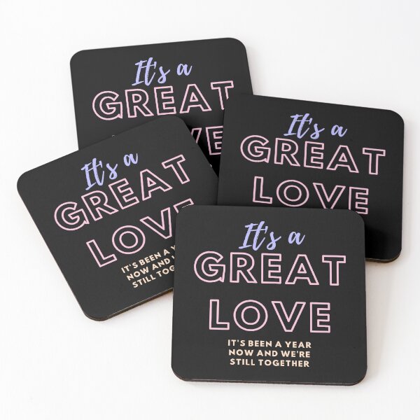 Item preview, Its a great love, Its been a year now and we are still together designed and sold by Cerulean-Shop.