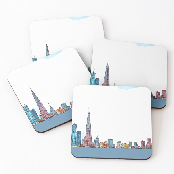 Item preview, City skyline  designed and sold by Glenbobagins.