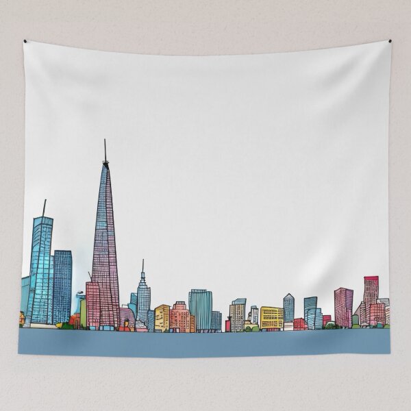 Item preview, City skyline  designed and sold by Glenbobagins.