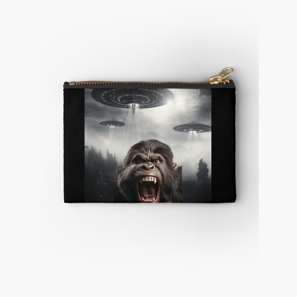Item preview, Gorilla Selfie with UFOs designed and sold by Master-Print.