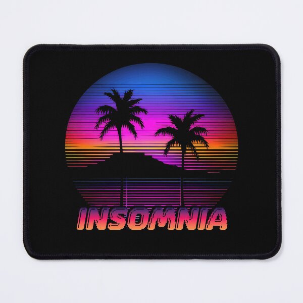Item preview, Synthwave Insomnia designed and sold by 55 Designs.
