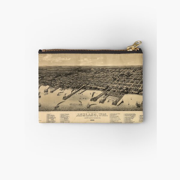 Item preview, Ashland, Wisconsin (1886) designed and sold by allhistory.