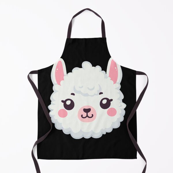 Item preview, Cute Vectoral Llama Face designed and sold by ArtfulWeave.