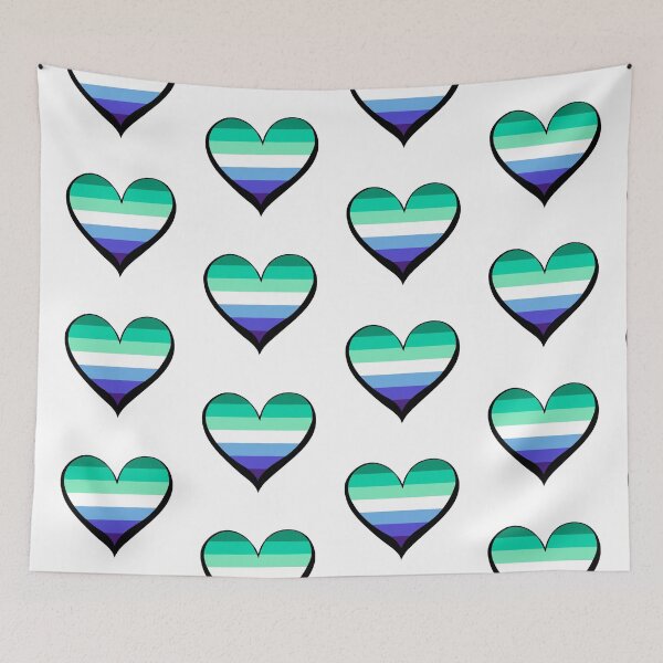 Item preview, MLM/Gay Pride Heart designed and sold by ashstash.