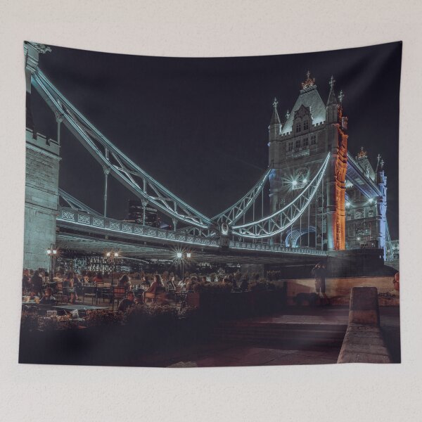 Item preview, Tower Bridge at Night designed and sold by brandonbrandon.