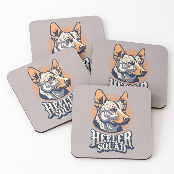 Item preview, funny Blue heeler Dog squad  designed and sold by Moad Fahim.