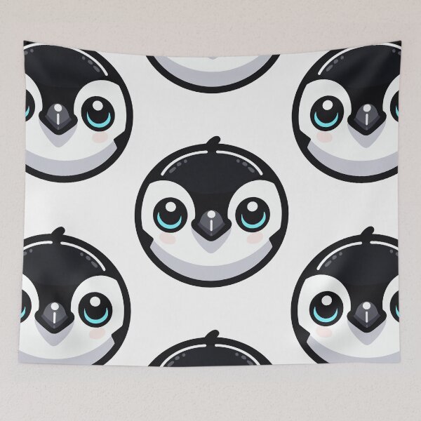 Item preview, Cute Vectoral Magpie Face designed and sold by ArtfulWeave.