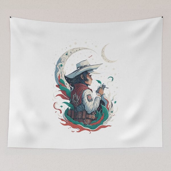 Item preview, Texas Cowboy | westernVibes | HorseRider | InkSorcerer designed and sold by InkSorcerer.