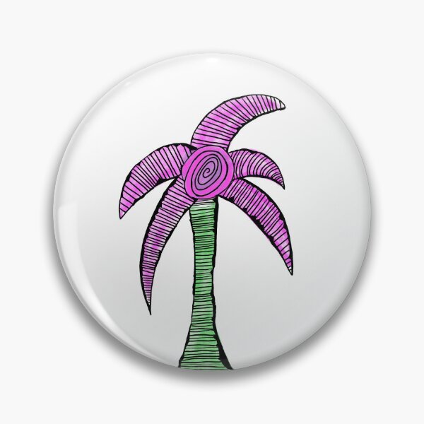 Item preview, Pink Florida Palm Tree designed and sold by amplepeace.